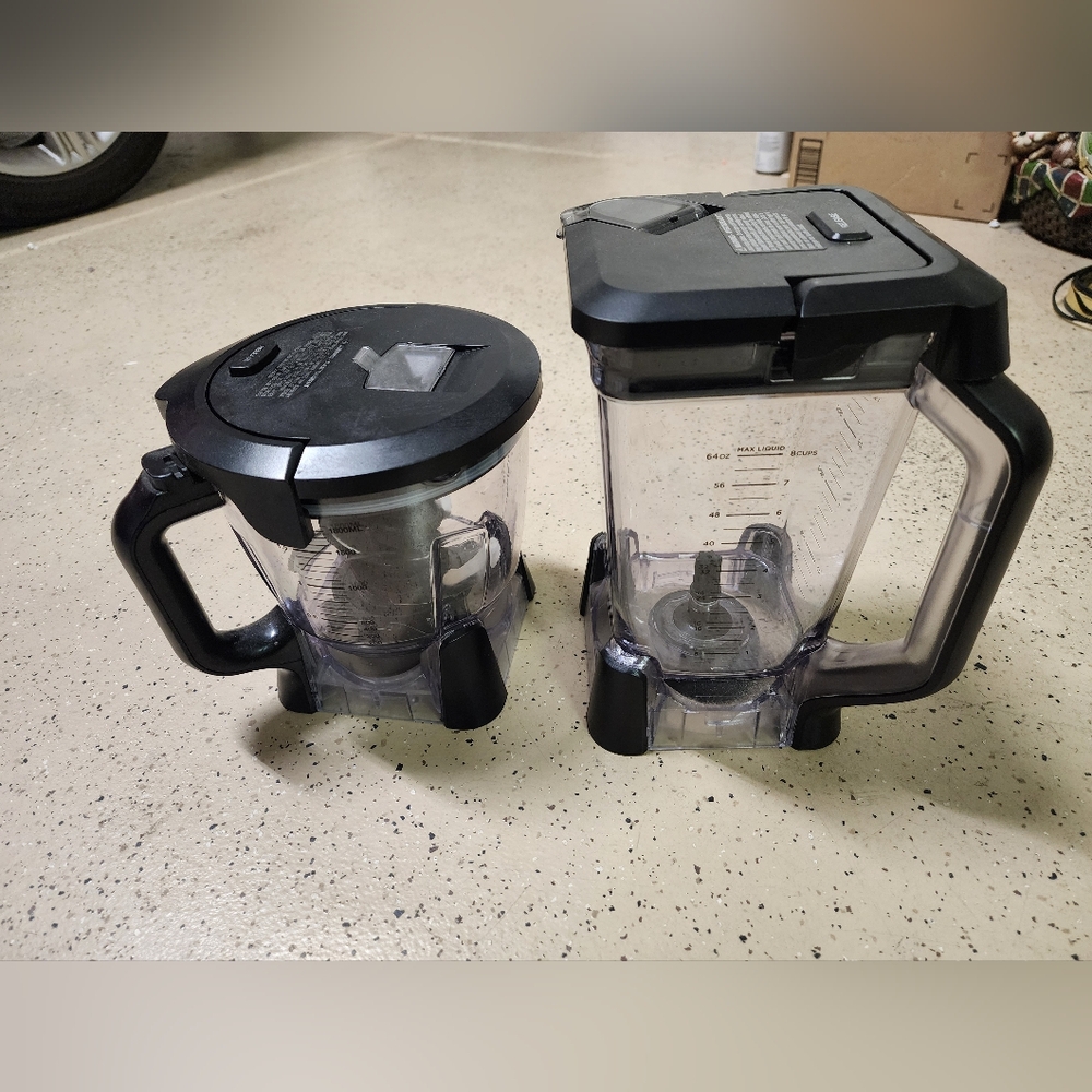 High-Performance Black Blender Set